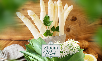 SPARGEL- & BÄRLAUCHWOCHEN beim Zloam Wirt