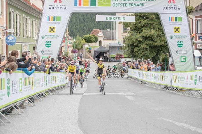 38. Int. Radjugendtour Oststeiermark-4.Etappe Ziel Birkfeld