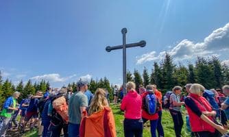 Osser-Bergmesse am Pfingstmontag mit der Landjugend Fladnitz