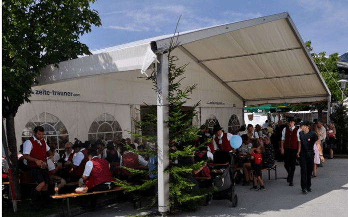 Kirtag Bad Mitterndorf und Bierzelt bei der Grimminghalle