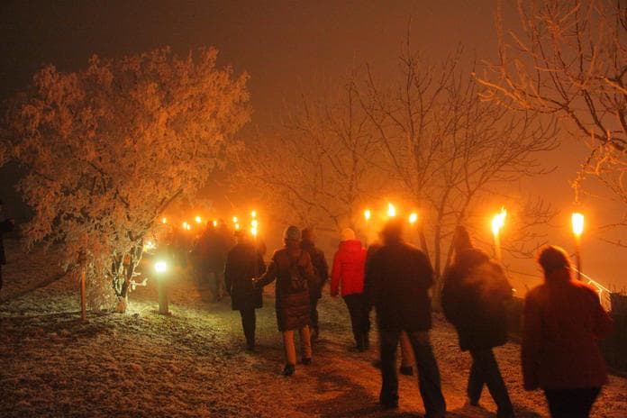 Fackel- und Laternenwanderung in Bad Loipersdorf