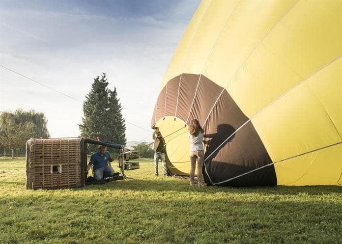 44. Österreichische Staatsmeisterschaft im Ballonfahren in Puch bei Weiz