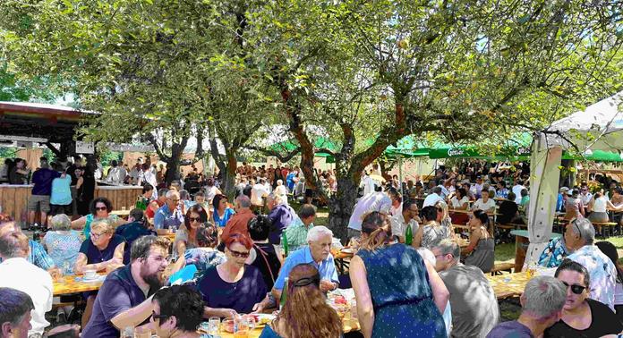 Gartenfest und Frühschoppen in Edersgraben