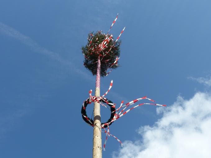 Frühschoppen mit Maibaumumschneiden - Landjugend Weißkirchen