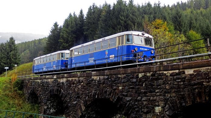 Fahrt mit der Erzbergbahn und Hauly Panoramarundfahrt