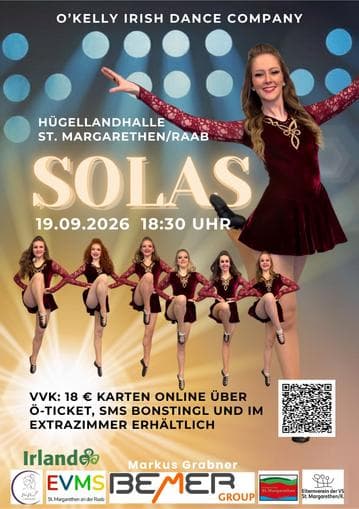 SOLAS - Irish Dance Show St. Margarethen/Raab