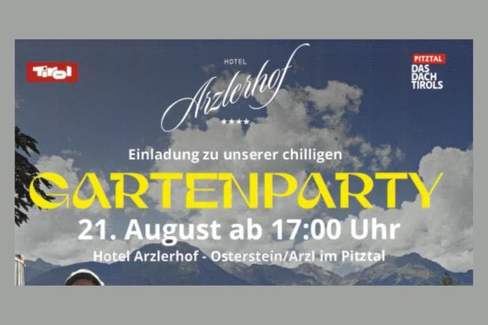 Chillige Gartenparty