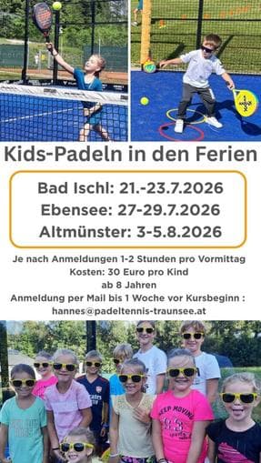 Kids' Padel in the Holidays