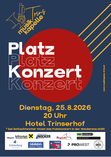 Platzkonzert Musikkapelle Trins