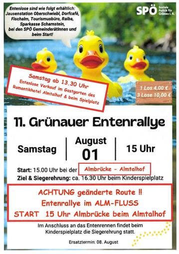 11. Grünauer Entenrallye