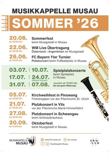Open-air concert of the Musau Music Band
