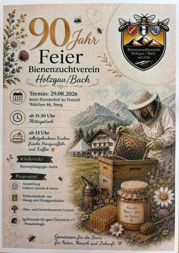 90 Jahr Feier Bienenzuchtverein Holzgau/Bach