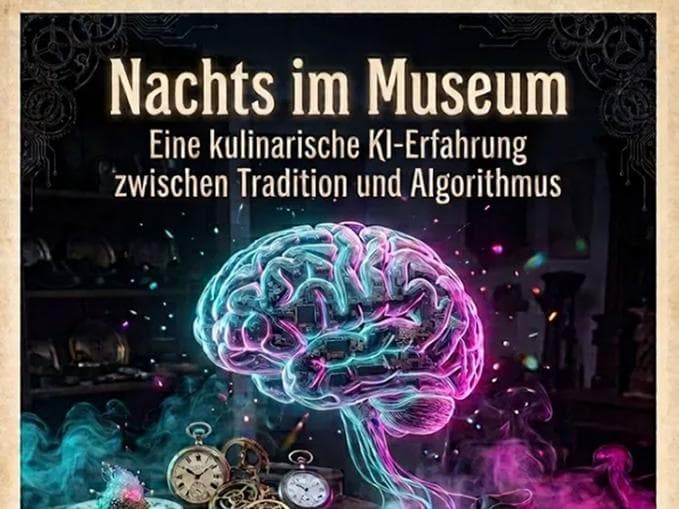 Nachts im Museum - Eine kulinarische KI-Erfahrung 2026