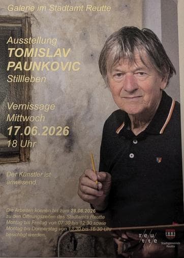 Ausstellung: Stillleben - Tomislav Paunkovic