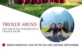 Tiroler Abend in Holzgau