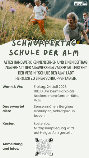 Schnuppertag in der Schule der Alm