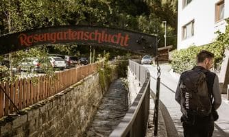 Geführte Wanderung durch die Rosengartenschlucht
