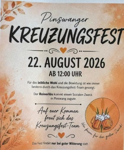 Pinswanger Kreuzungsfest