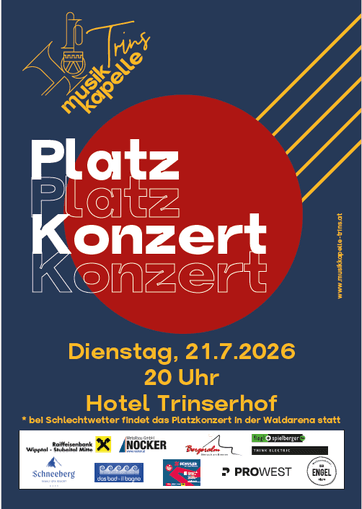Platzkonzert Musikkapelle Trins