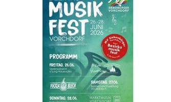 Bezirksmusikfest 2026 - Vorchdorf