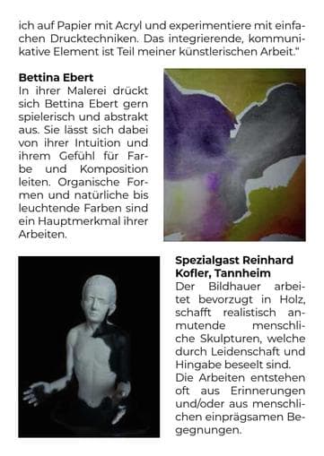 Ausstellung: Maria K. Allgaier - Bettina Ebert - Reinhard Kofler