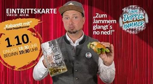 Kabarett Abend mit Fonse Doppelhammer