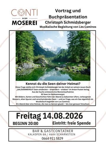 Vortrag und Buchpräsentation: Christoph Schmidsberger
