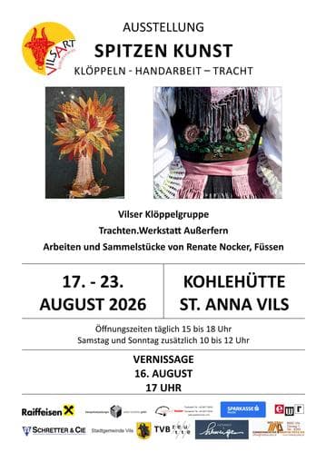 VilsArt Ausstellung: Spitzen Kunst
