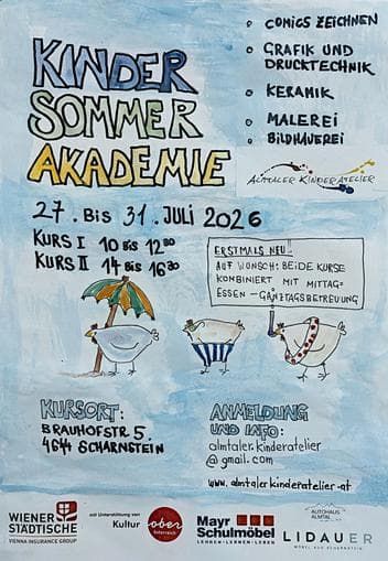Children's Summer Academy with the Almtaler Kinderatelier