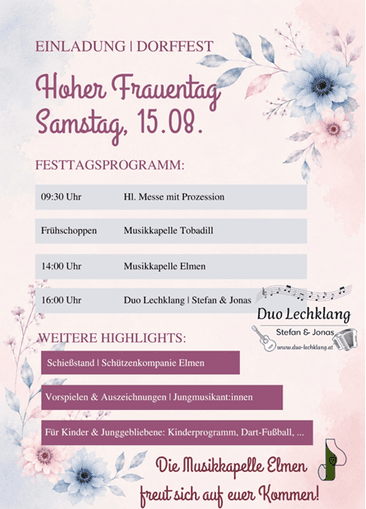 Dorffest in Elmen