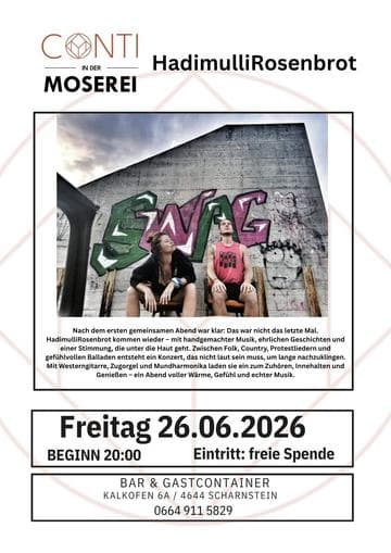 Konzert: HadimulliRosenbrot