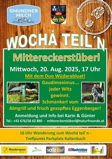 Wochá teil´n im Mittereckerstüberl