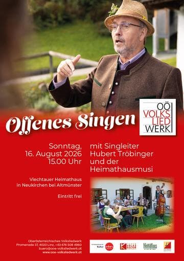 Offenes Singen mit dem OÖ. Volksliedwerk
