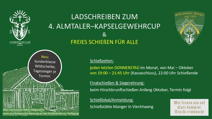 Kapselgewehrschießen - Freies Schießen für Alle