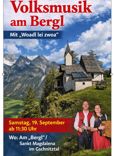 Volksmusik am Bergl