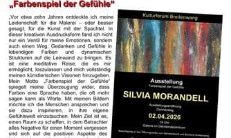 Finissage der Ausstellung: "Farbenspiel der Gefühle" - Silvia Morandell