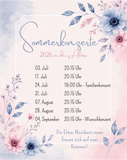 Gästekonzert in Elmen