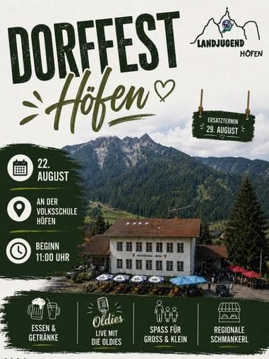 Dorffest in Höfen