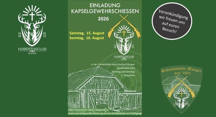 4. Almtaler Kapselgewehrcup in der Schießstätte Manger