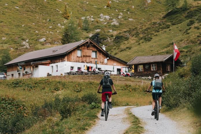 E-Biken im Almental Navis