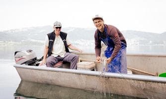 Fish Guiding am Traunsee