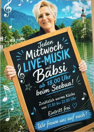Live-Musik mit Babsi beim Seebua Nassereith