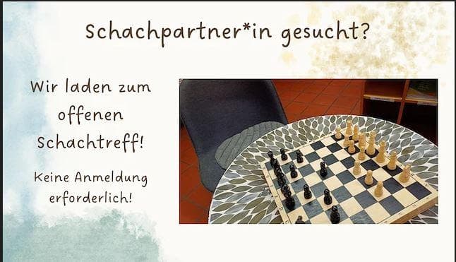 Schachtreffen in der Stadtbücherei