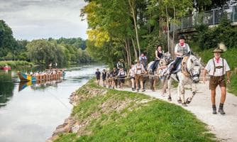 Gegenzug auf der Traun