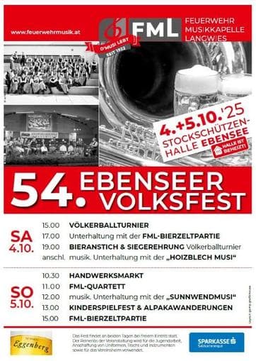 55. Ebenseer Volksfest