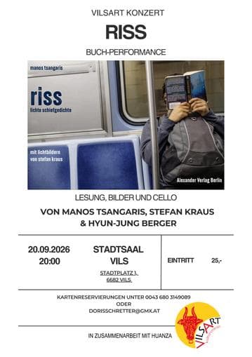 VilsArt Konzert: RISS | Buch-Performance