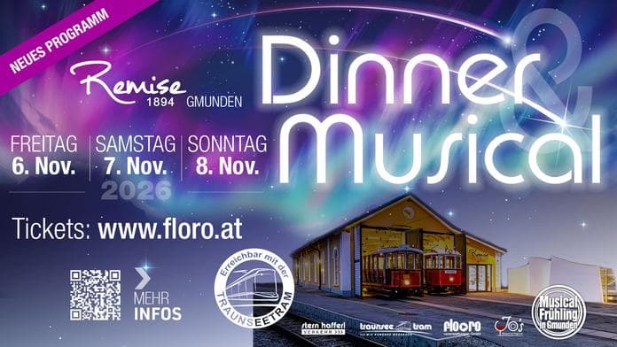 DINNER & MUSICAL in der Remise 1894