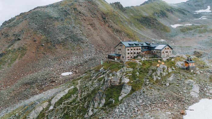 Gletscherwanderung zur Braunschweiger Hütte