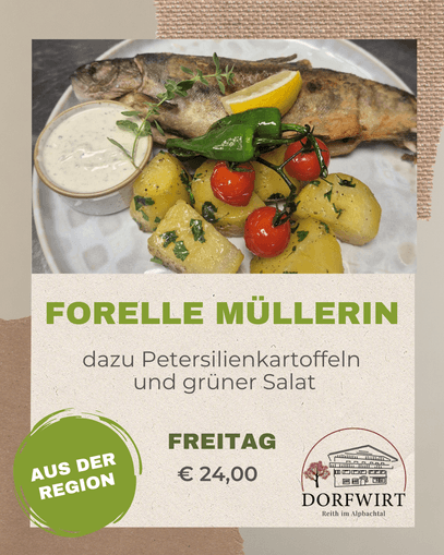 Forelle Müllerin
