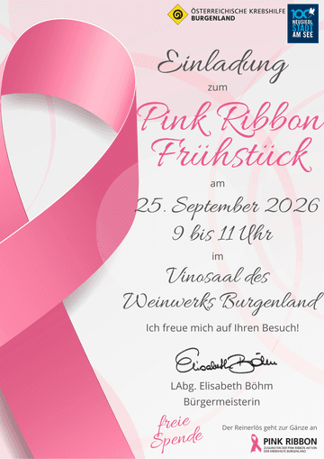 Pink Ribbon Frühstück